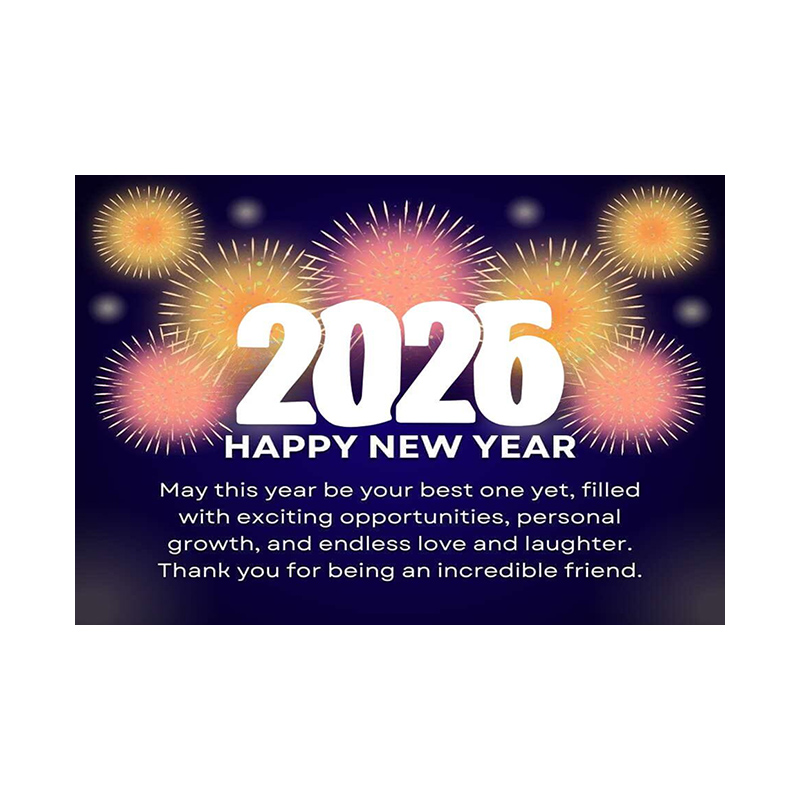 Avis de jour férié du Nouvel An