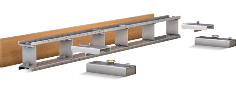 Magnetic formwork in precast concrete