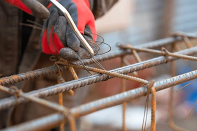Rebar tying method