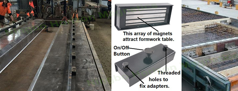 Precast Concrete Magnetic Formwork Precast Concrete Magnetic Formwork